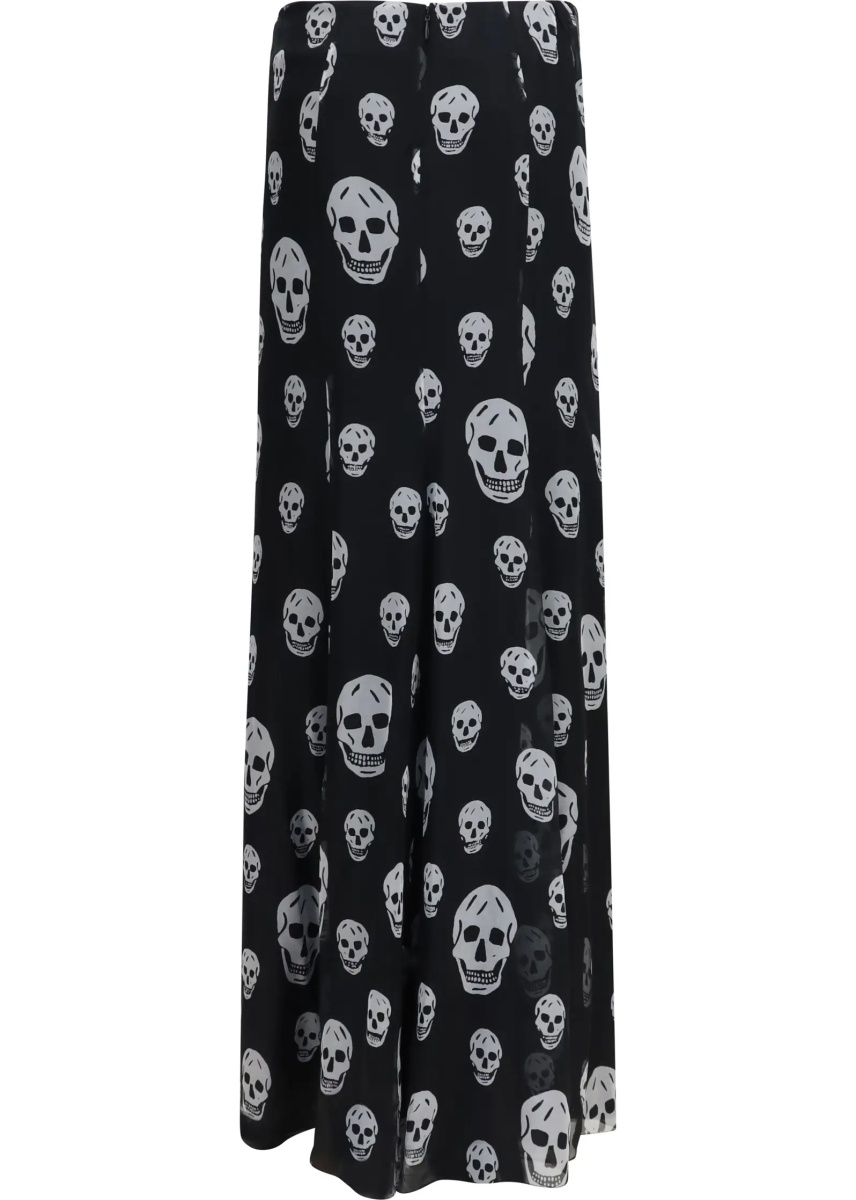 Fusta Draped long skull Skirt - Img 2