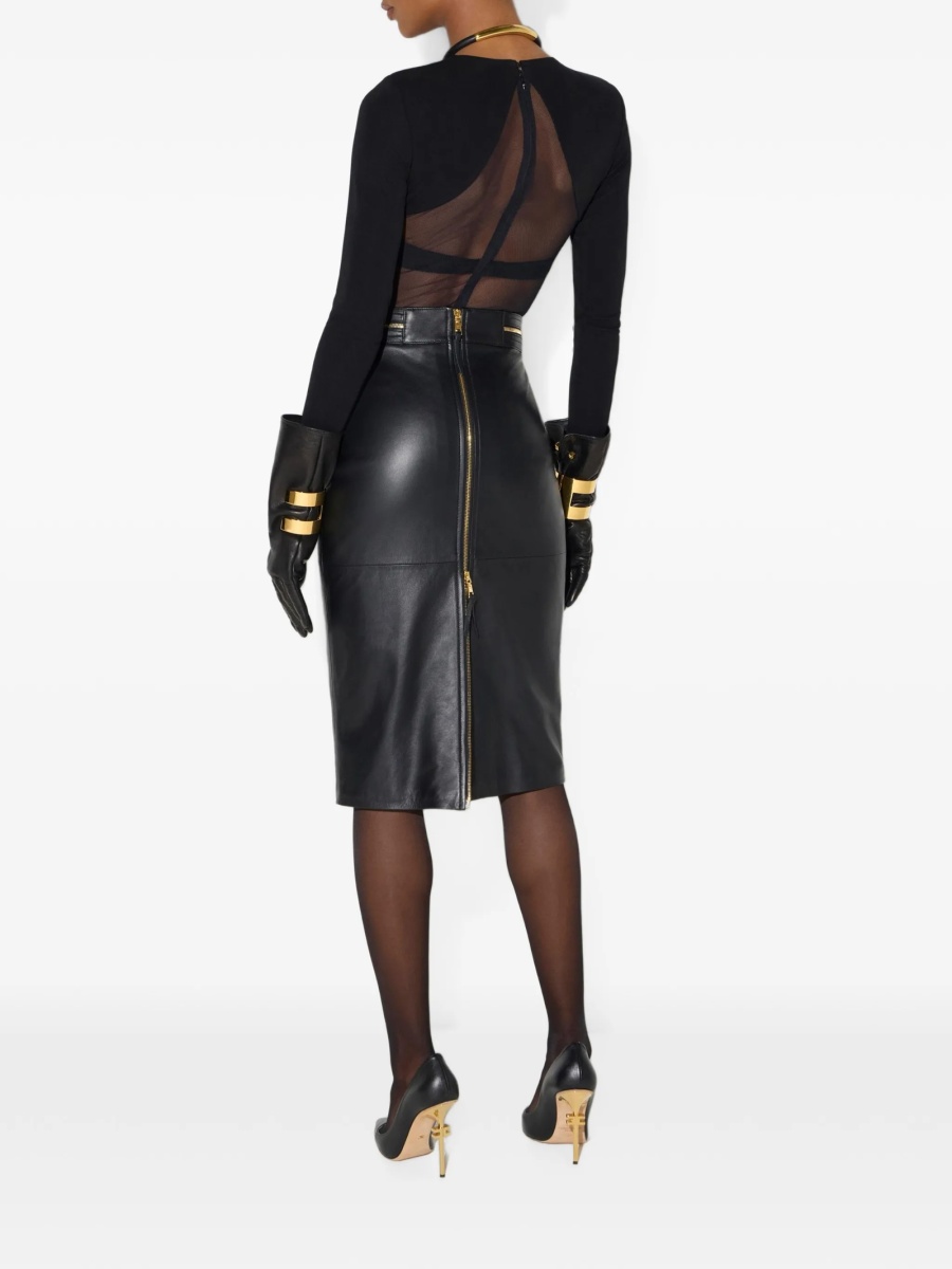 Fusta Elisabetta Franchi neagra - Img 3