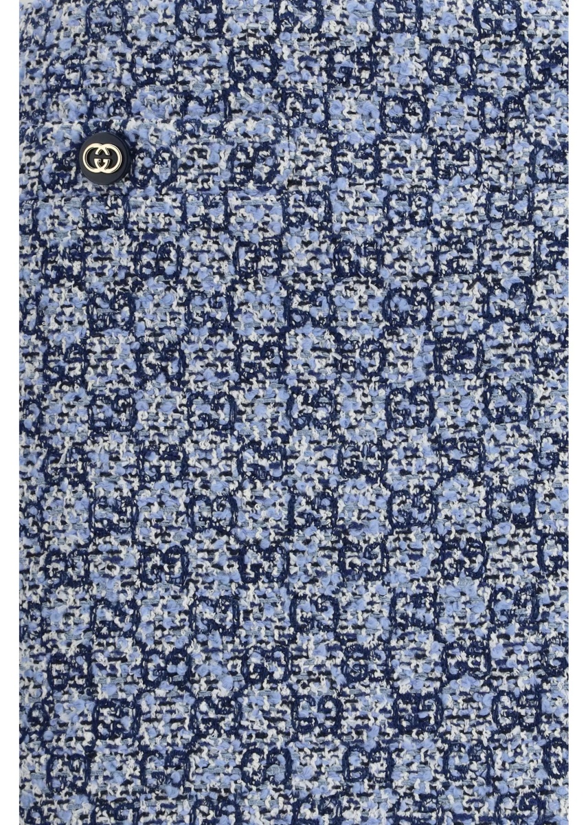 Fusta GG Tweed Skirt - Img 3