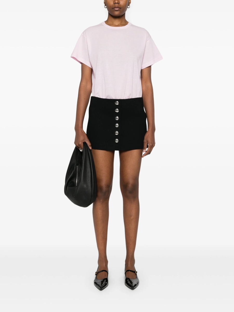 Fusta Khaite neagra din polyester - Img 2