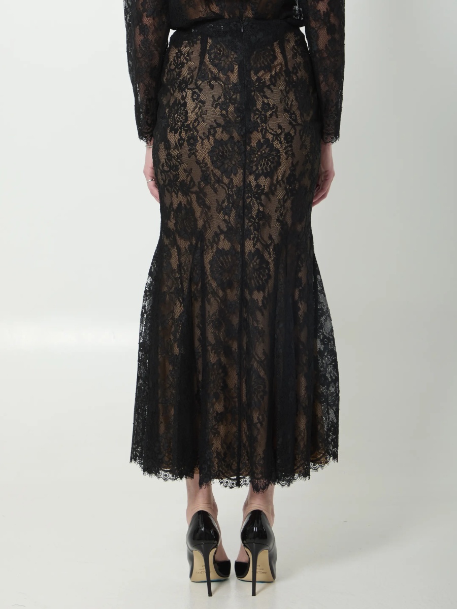 Fusta Lace Midi Skirt - Img 4