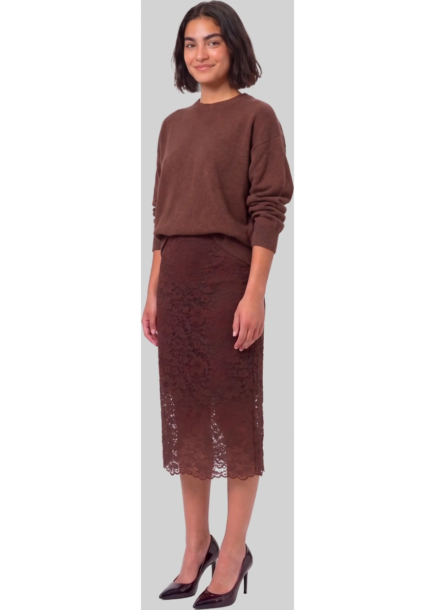 Fusta Lace Midi Skirt - Img 2