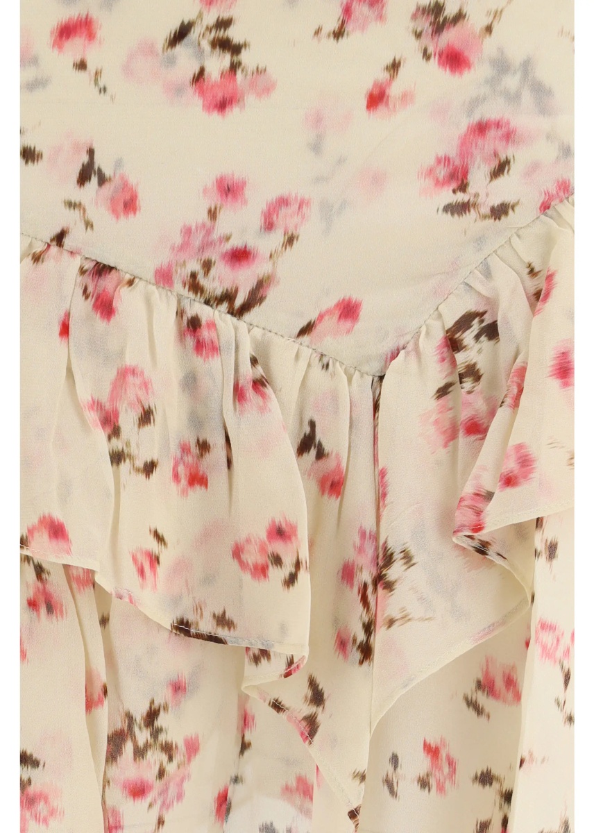 Fusta Lolita flared floral Skirt - Img 3