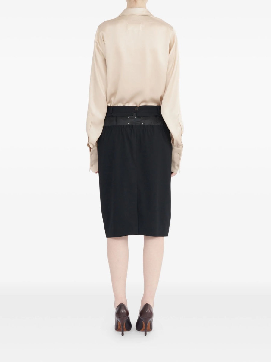 Fusta Maison Margiela neagra - Img 4