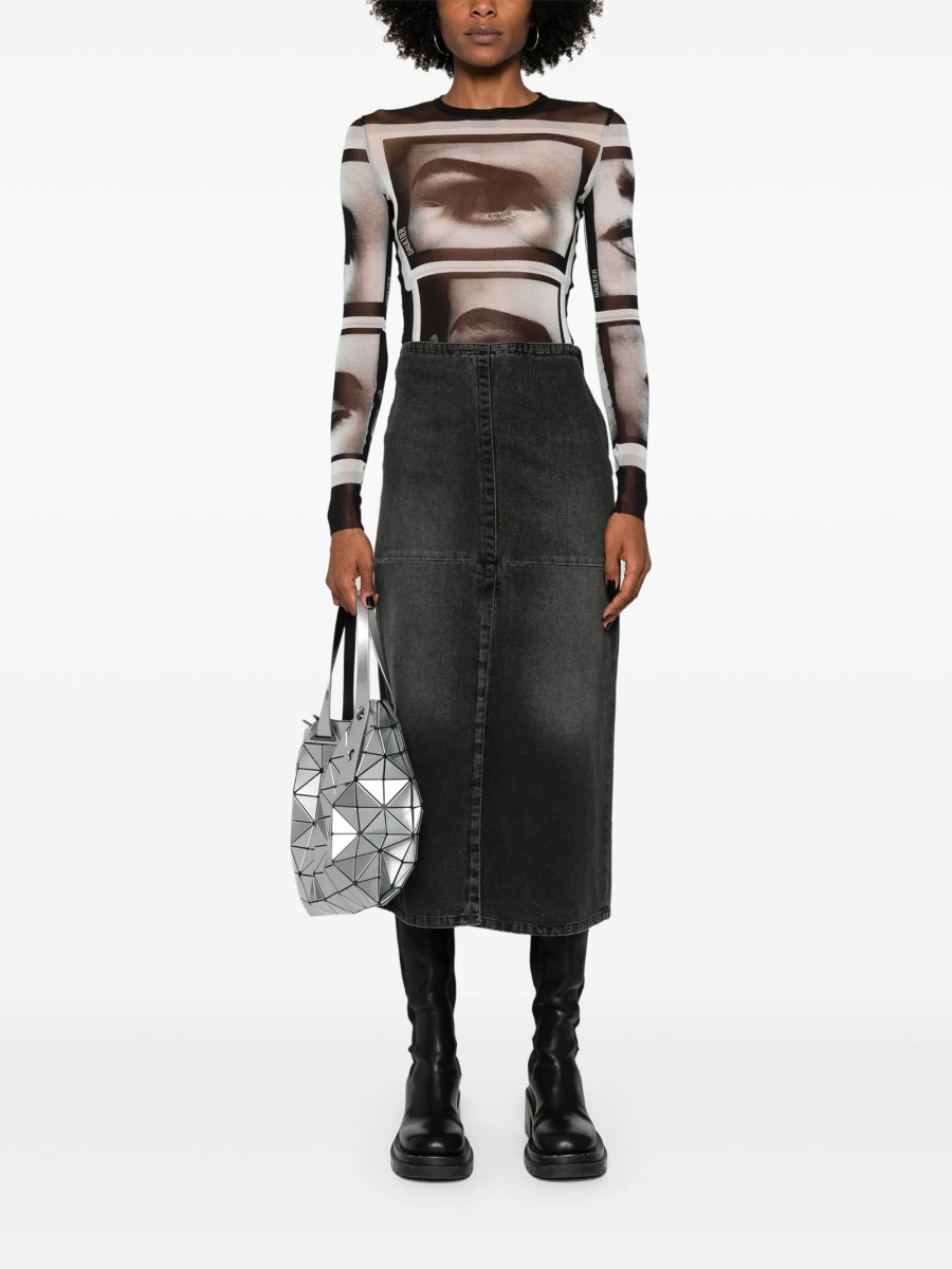 Fusta MM6 Maison Margiela gri - Img 2