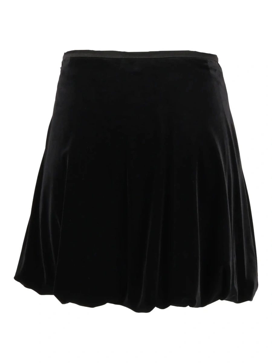 Fusta scurta Emporio Armani neagra - Img 3