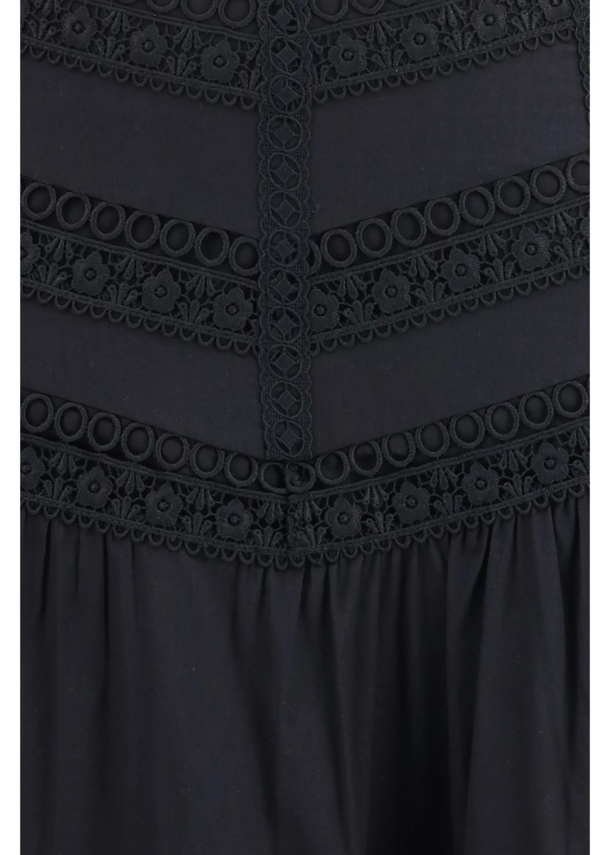 Fusta Serza long Skirt in cotton voile - Img 3