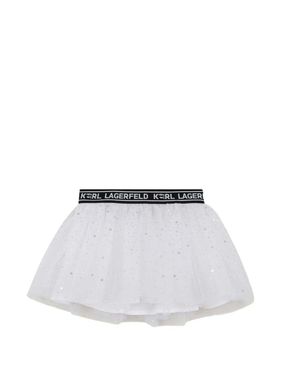Fusta tutu Karl Lagerfeld gri - Img 5