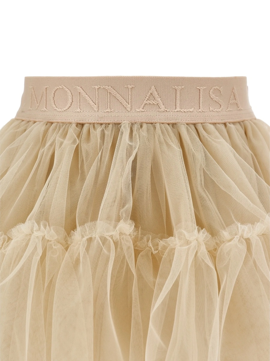 Fusta tutu Monnalisa neutra - Img 3
