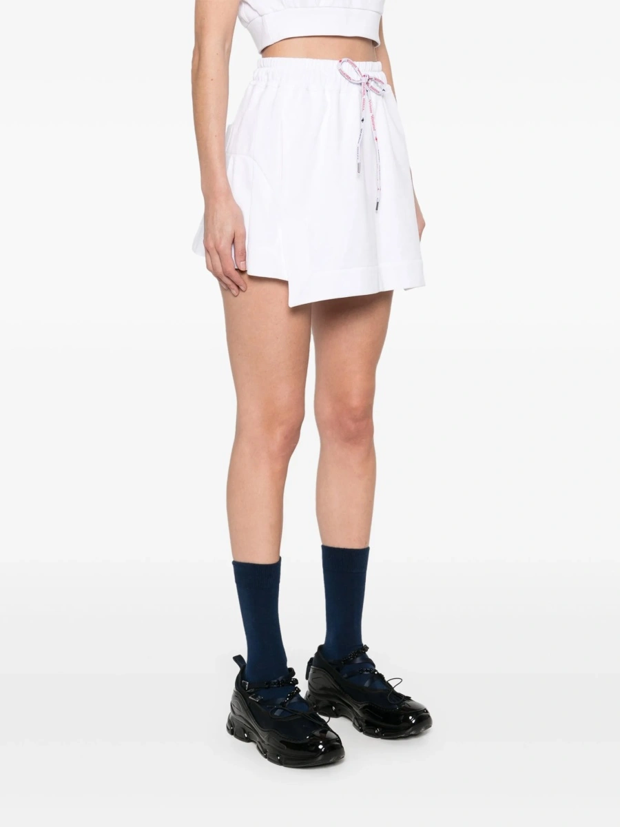 Fusta Vivienne Westwood alba din bumbac organic - Img 3