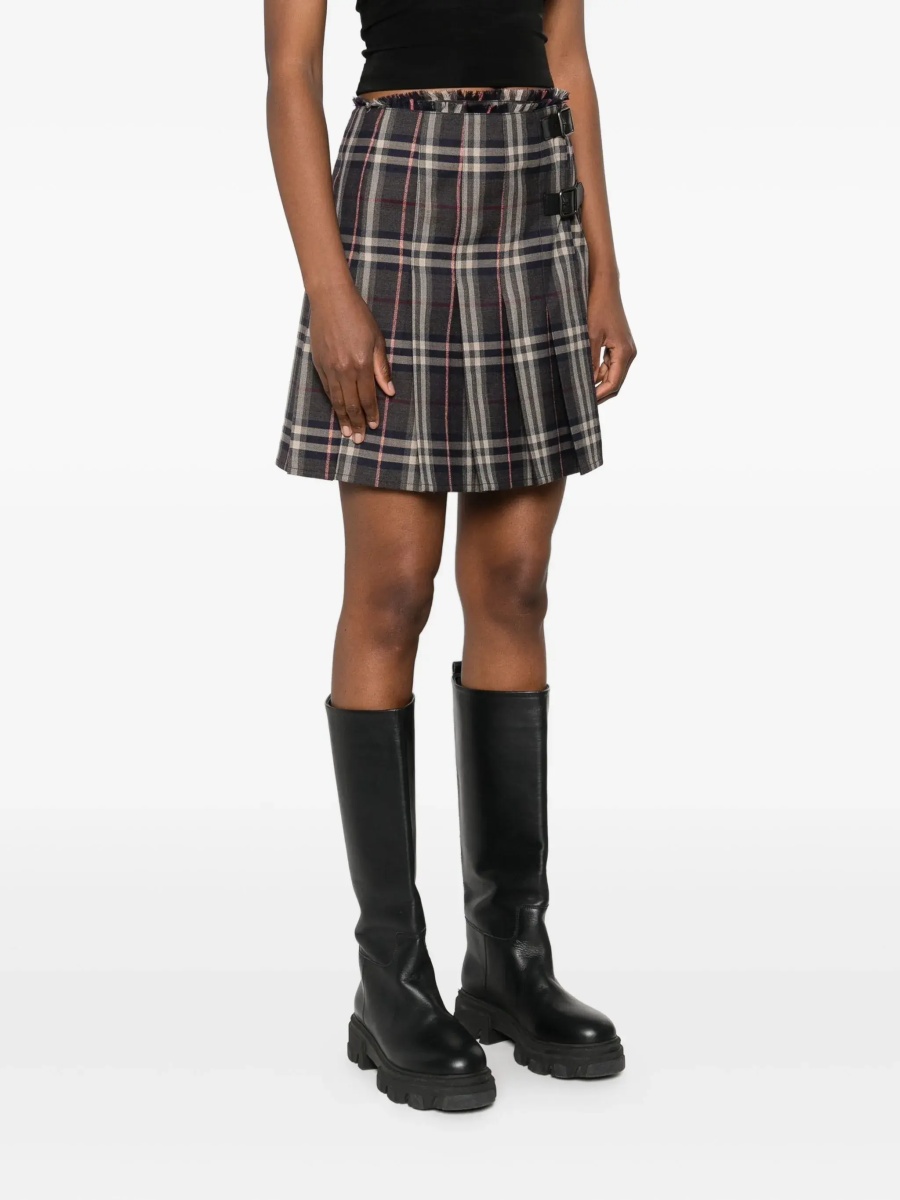 Fuste "Check" Wool mini kilt - Img 3
