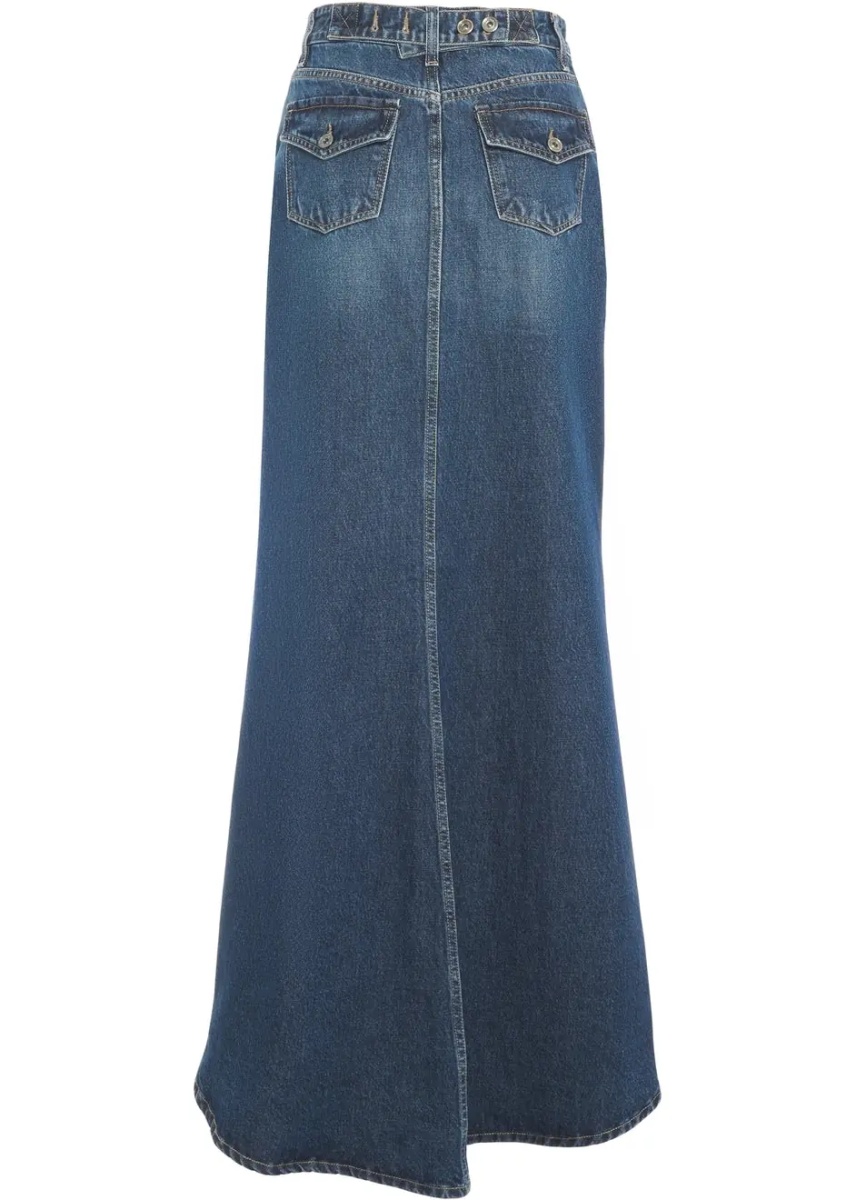 Fuste Denim maxi skirt - Img 4