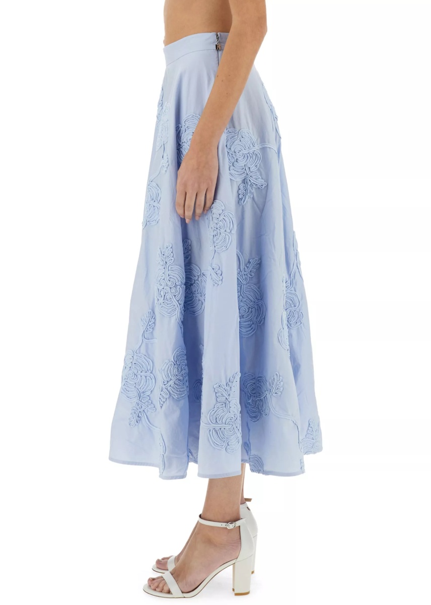 Fuste Floral Maxi Skirt - Img 4