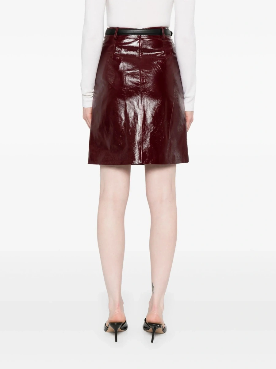 Fuste Leather miniskirt - Img 4