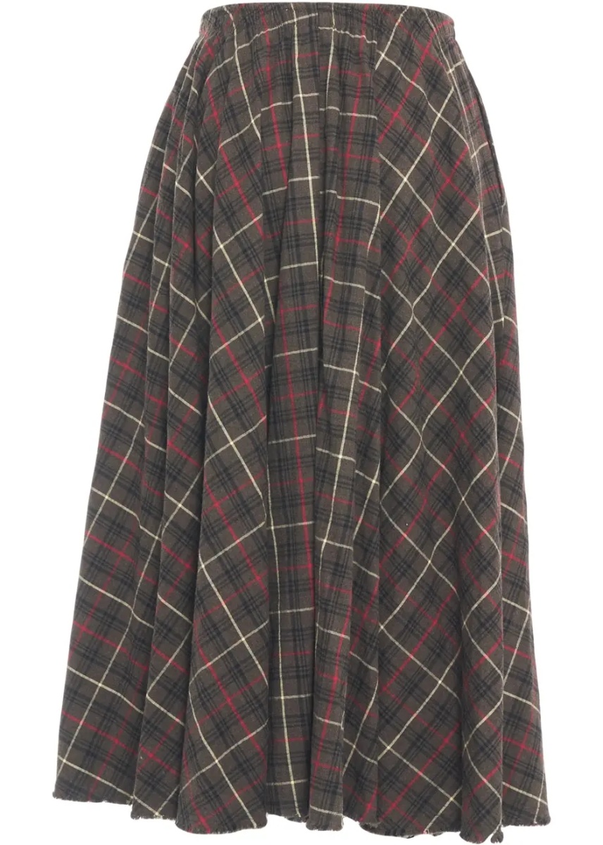 Fuste Midi skirt in check pattern 'Alice' - Img 5