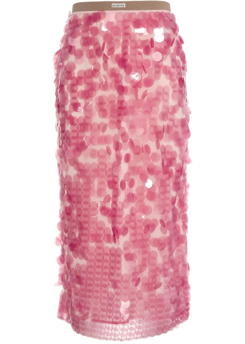 Fuste Midi skirt with sequins 'Bomi' - Img 2
