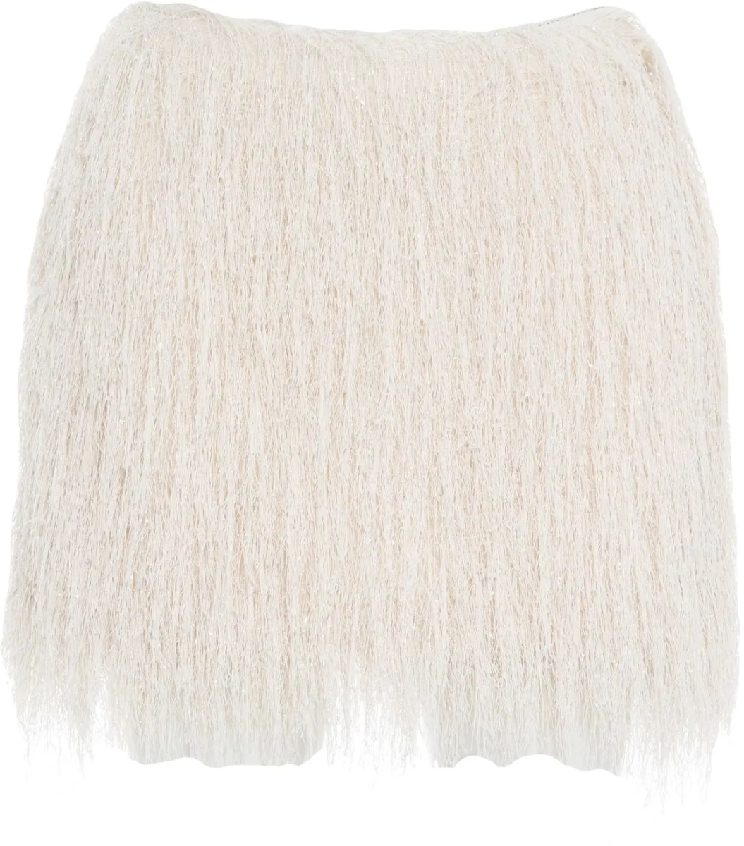 Fuste Mini skirt with fringe - Img 2