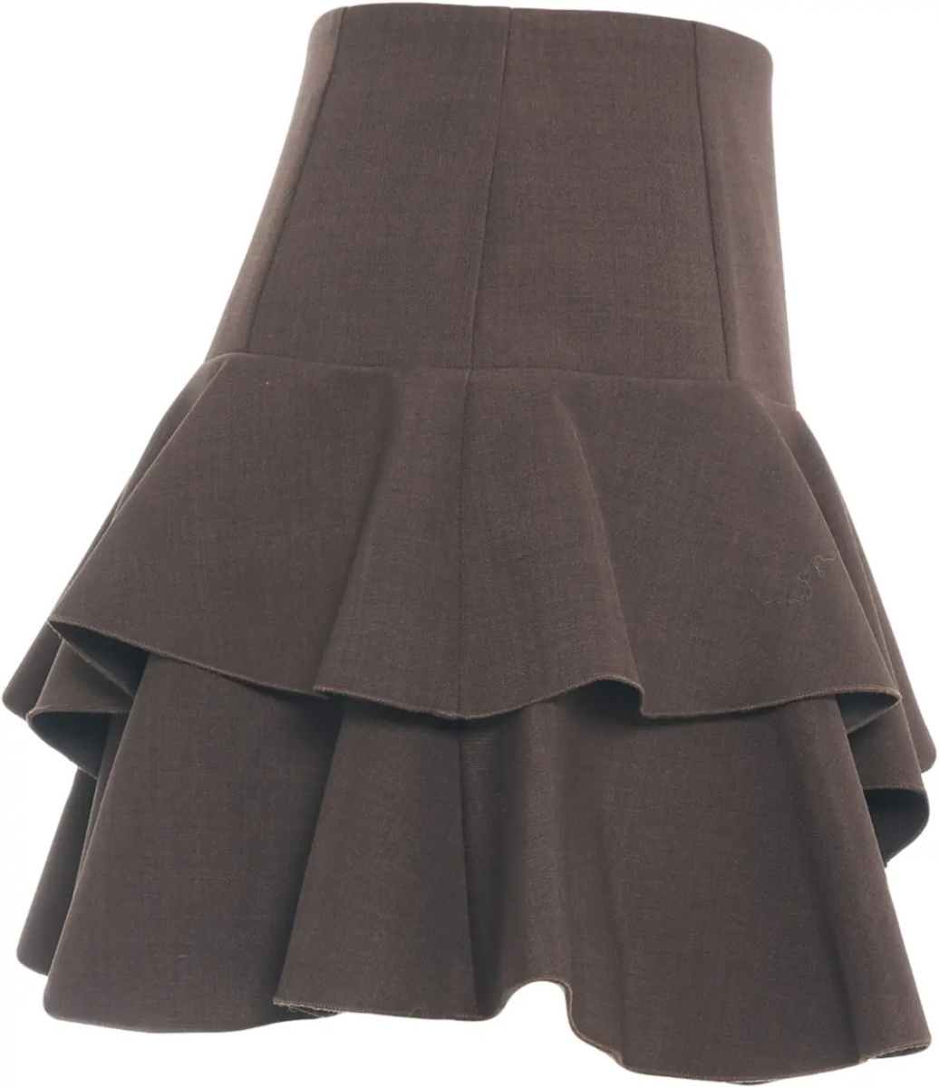 Fuste Ruffle mini skirt - Img 3