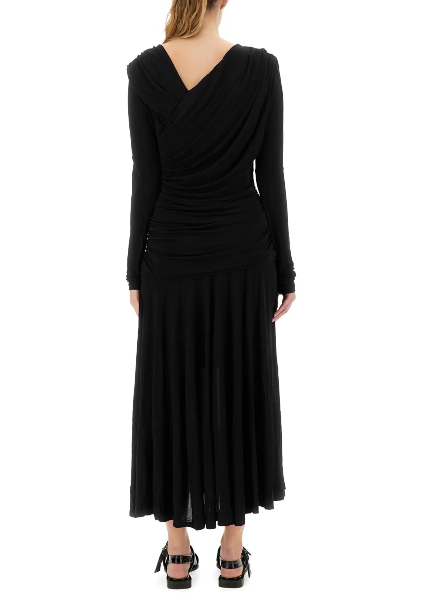 Gathered Midi Dress - Img 3