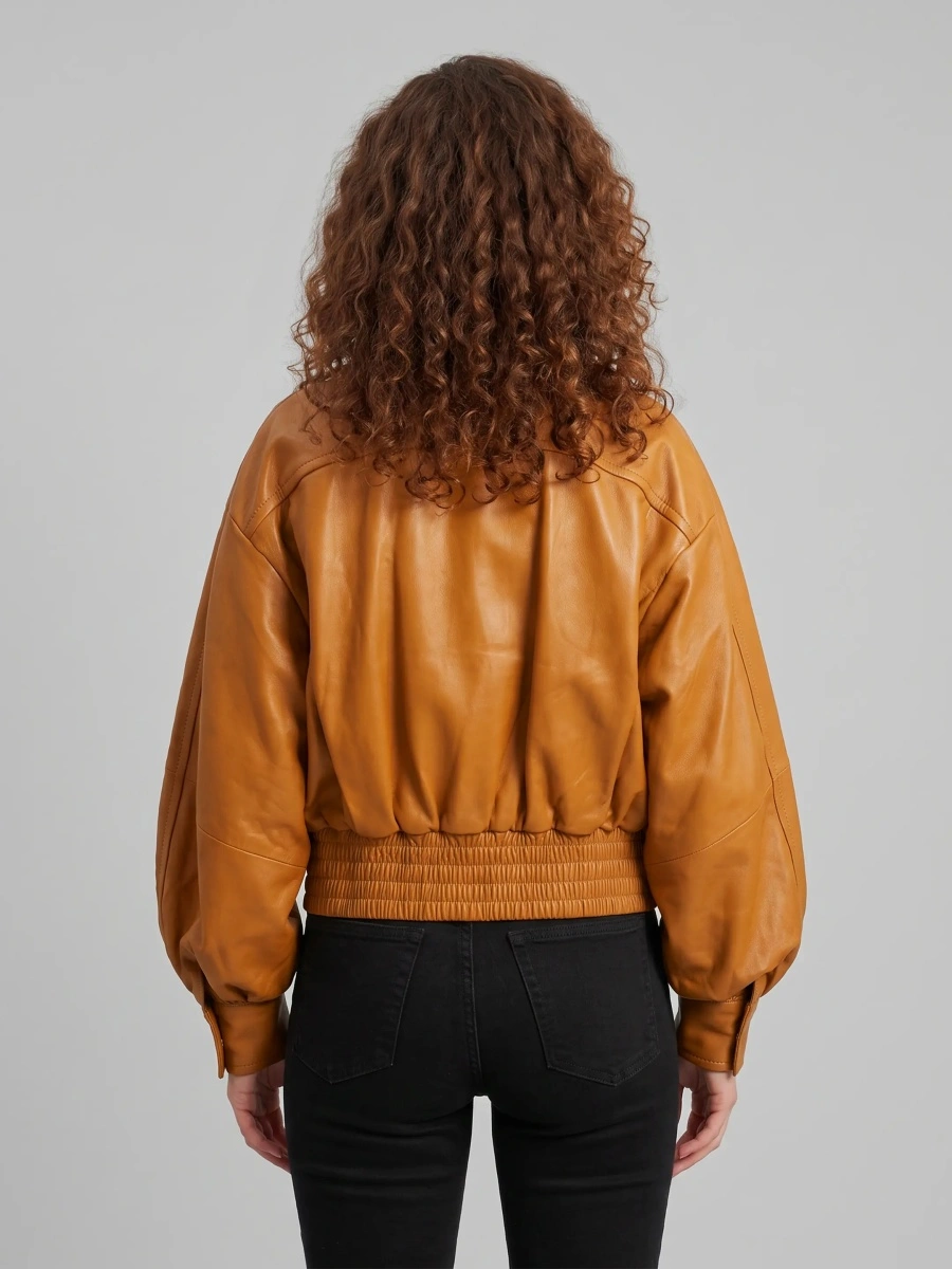 Geaca biker Valiant Leather Biker Jacket - Img 3