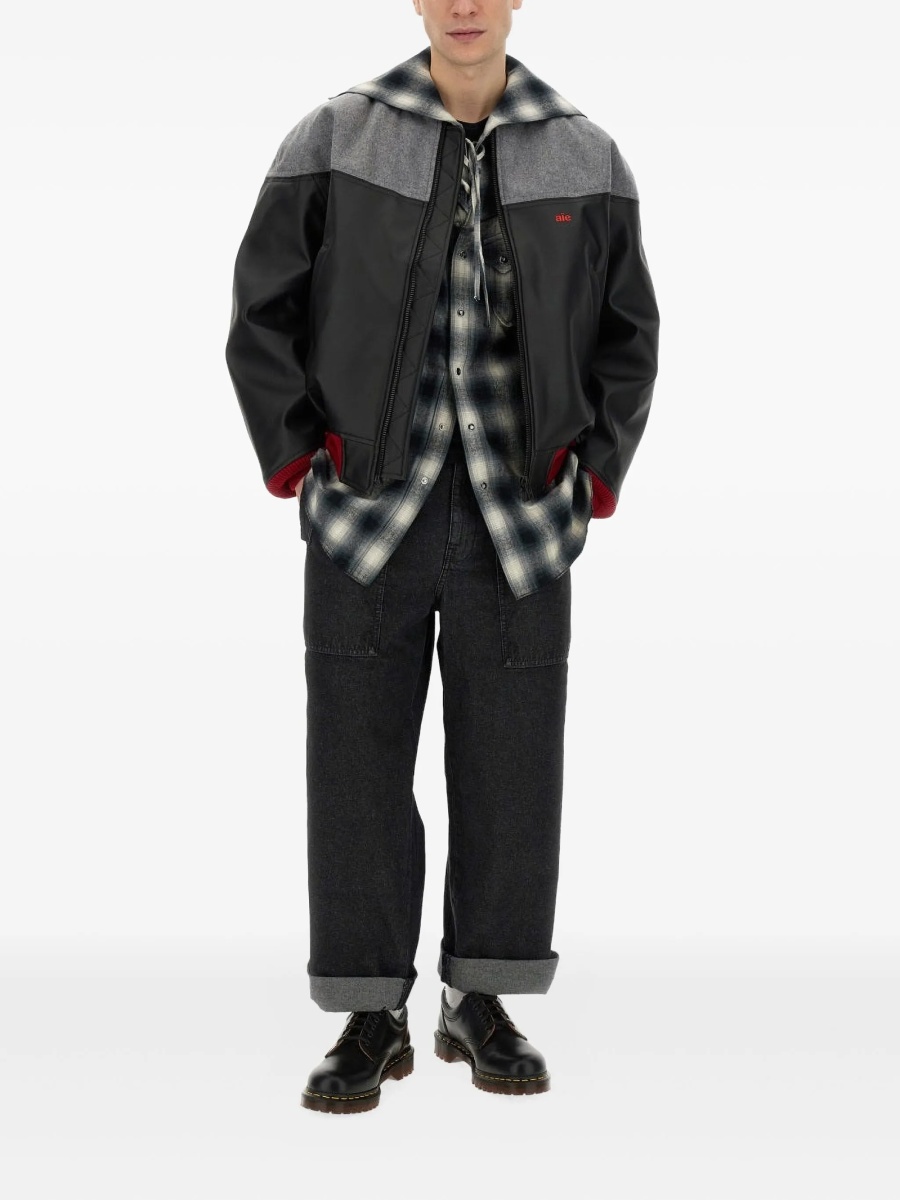 Geaca bomber AÏE neagra - Img 2