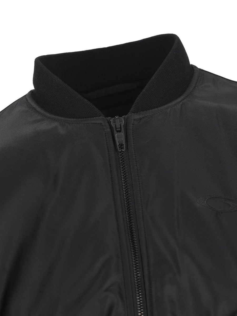 Geaca bomber Balenciaga neagra din poliamida - Img 4