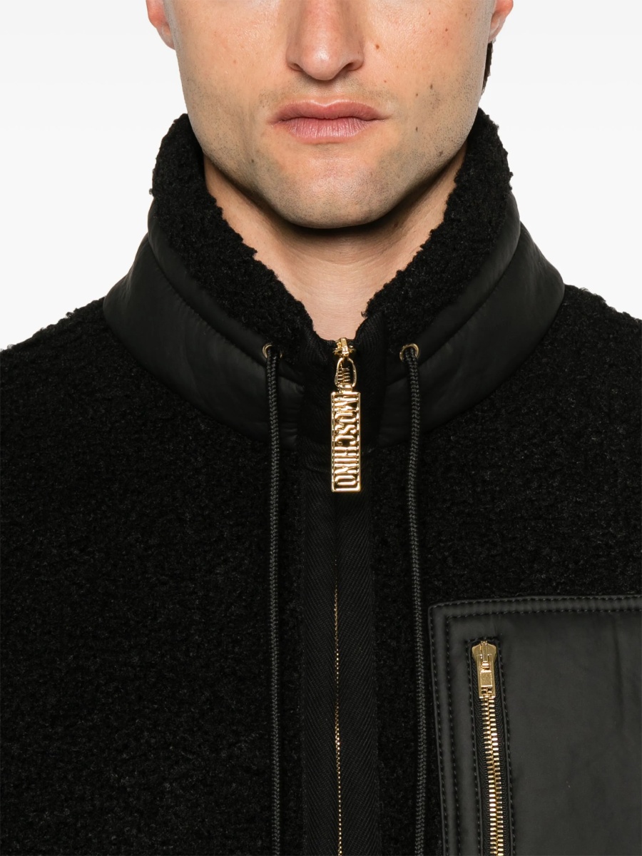 Geaca bomber Moschino neagra - Img 5