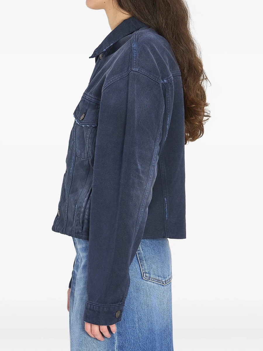 Geaca de blugi Balenciaga albastra - Img 3