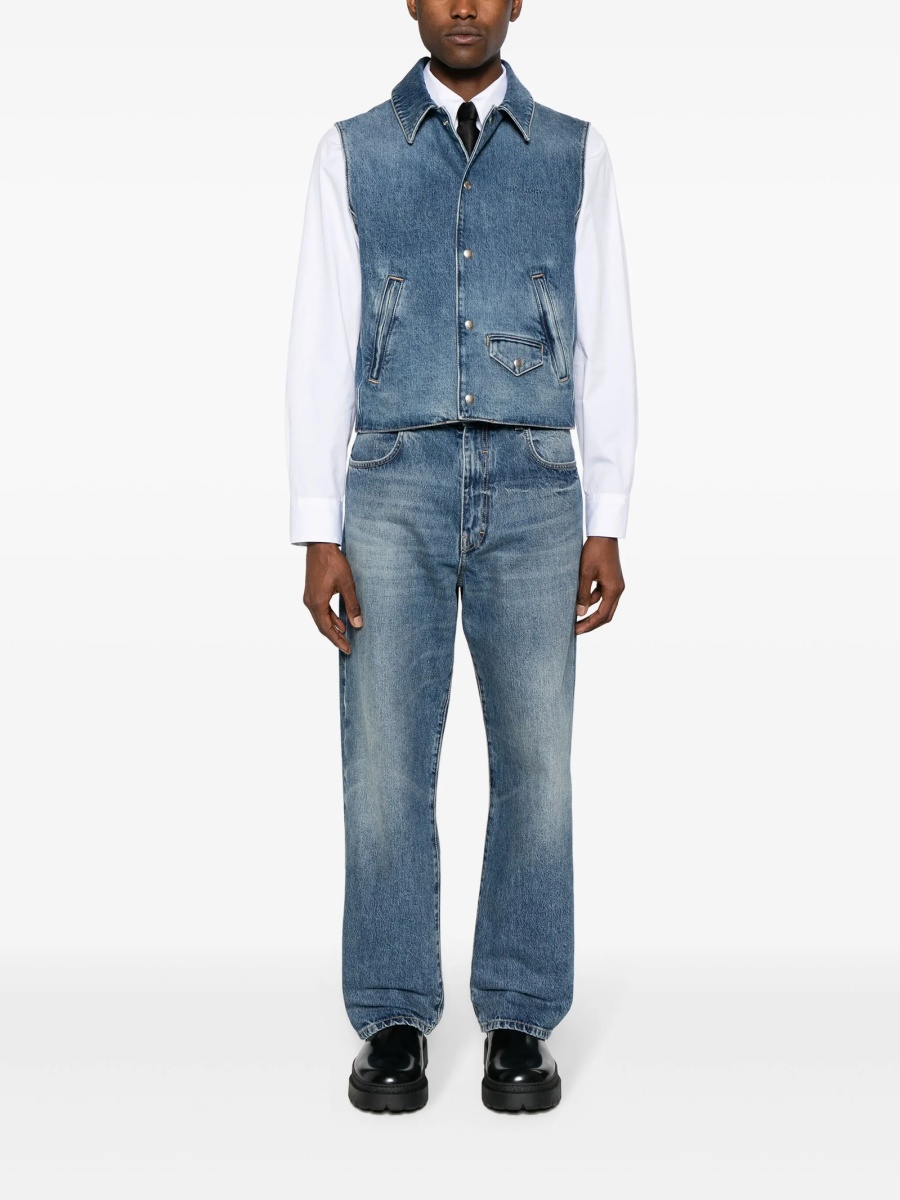 Geaca de blugi Givenchy albastra - Img 2