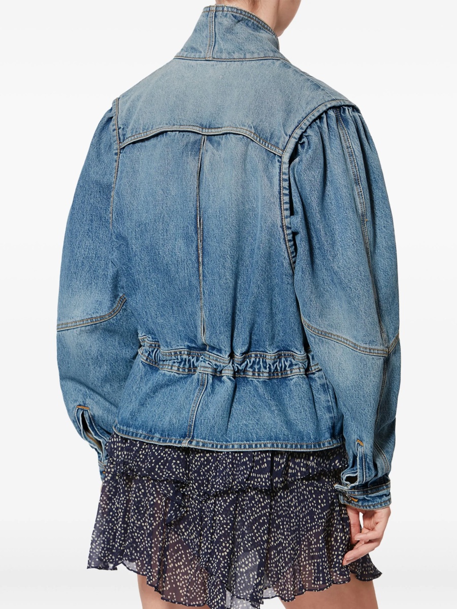Geaca de blugi Isabel Marant albastra - Img 4
