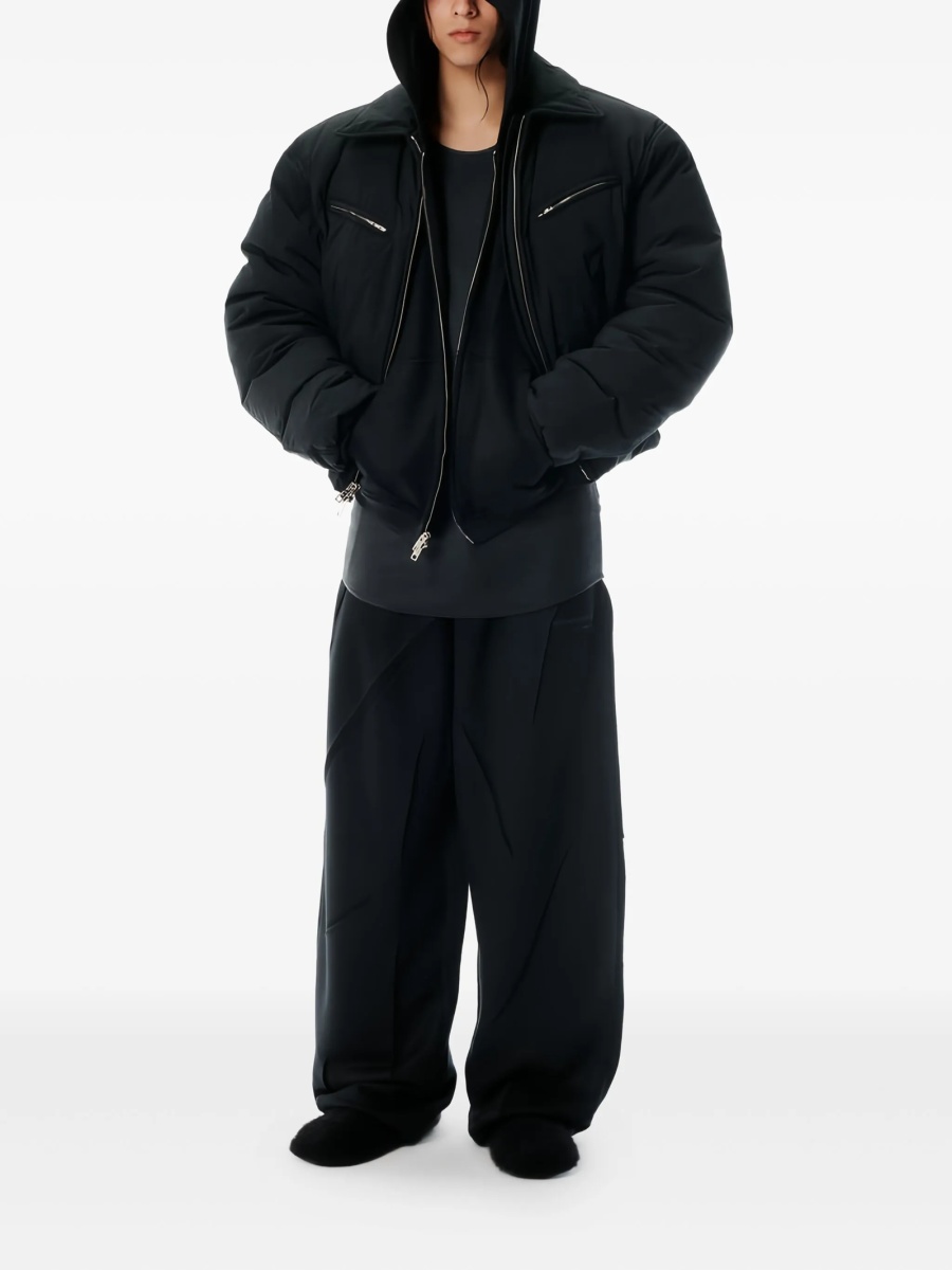 Geaca de iarna Alexander Wang neagra din poliamida si polyester - Img 2
