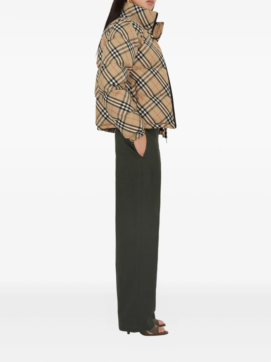 Geaca de iarna Burberry vintage check neutra - Img 3