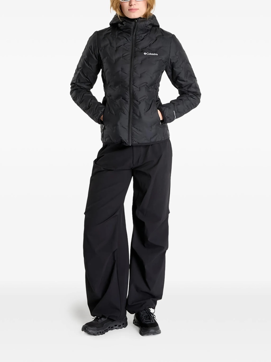 Geaca de iarna Columbia neagra din polyester - Img 2