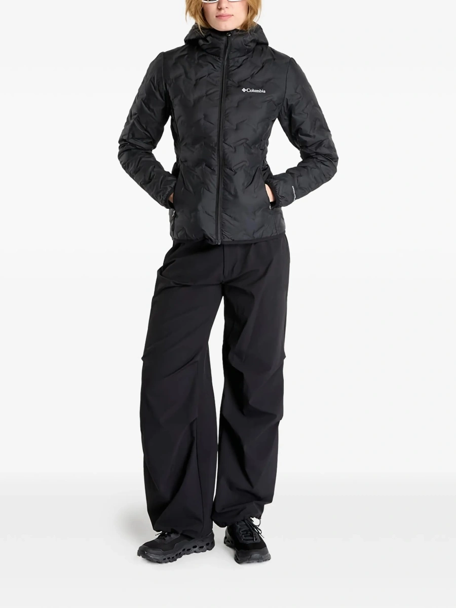 Geaca de iarna Columbia neagra din polyester - Img 2