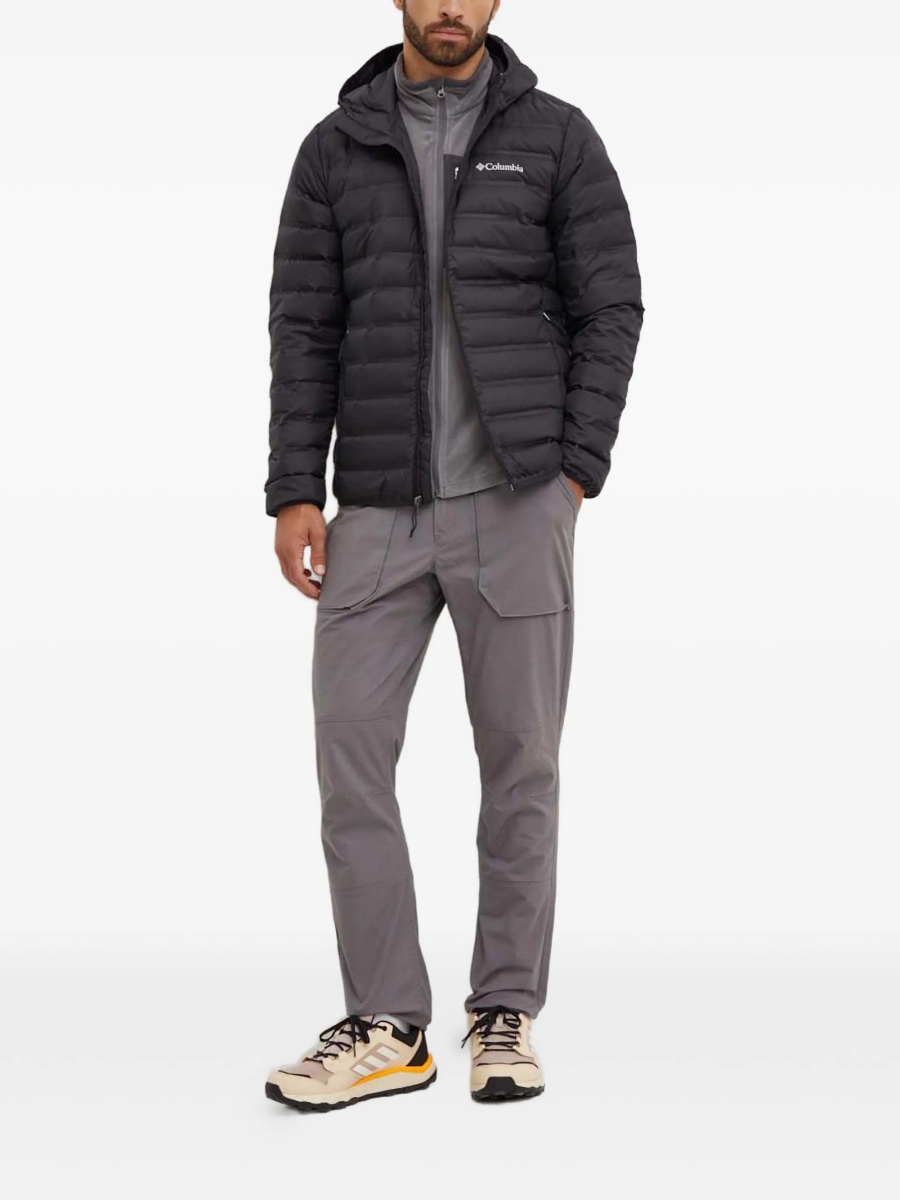 Geaca de iarna Columbia neagra din polyester - Img 2