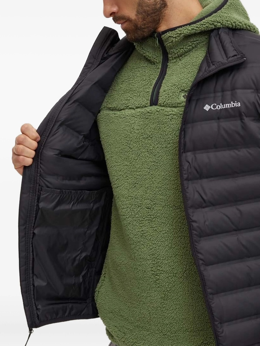 Geaca de iarna Columbia neagra din polyester - Img 3