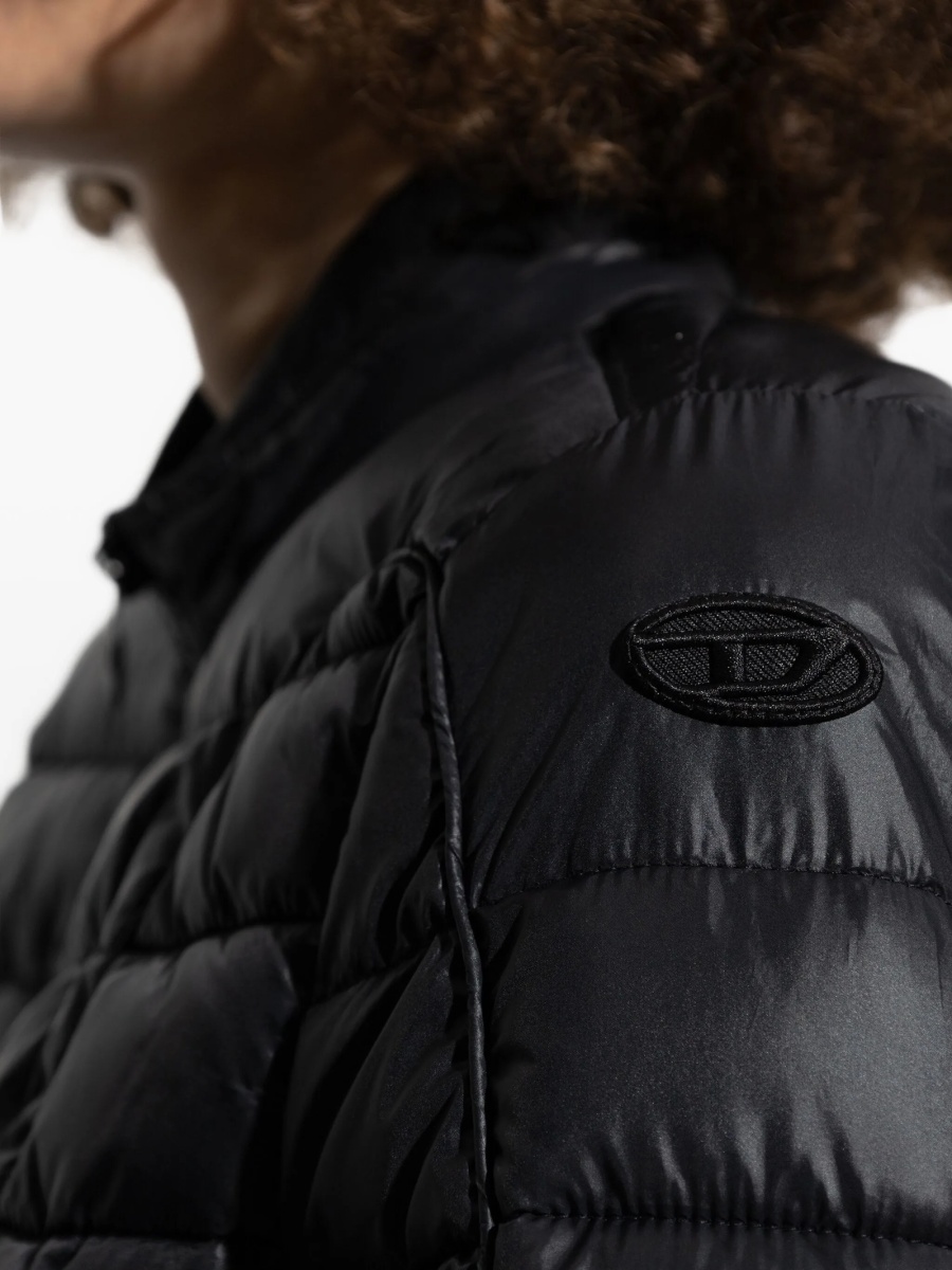Geaca de iarna Diesel neagra - Img 5