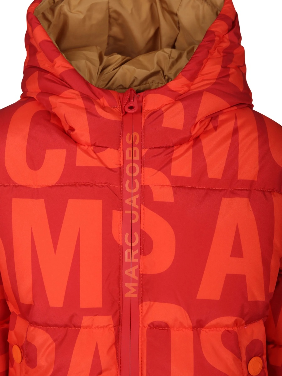 Geaca de iarna Marc Jacobs rosie din polyester - Img 3