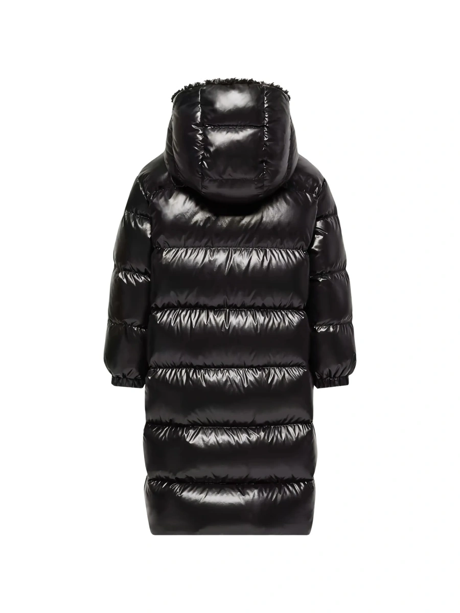 Geaca de iarna Moncler neagra din nylon - Img 2