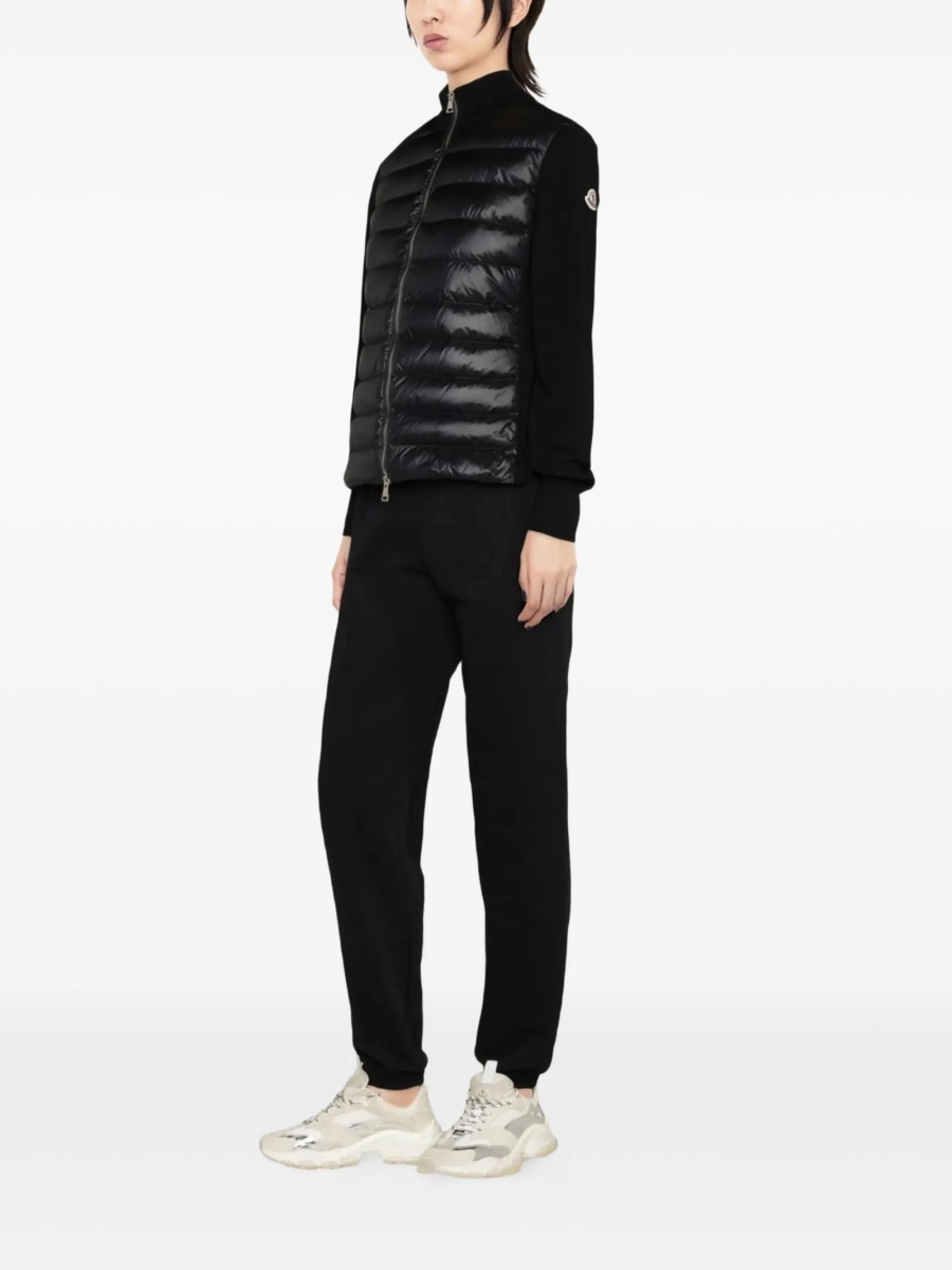 Geaca de iarna Moncler neagra din poliamida - Img 3