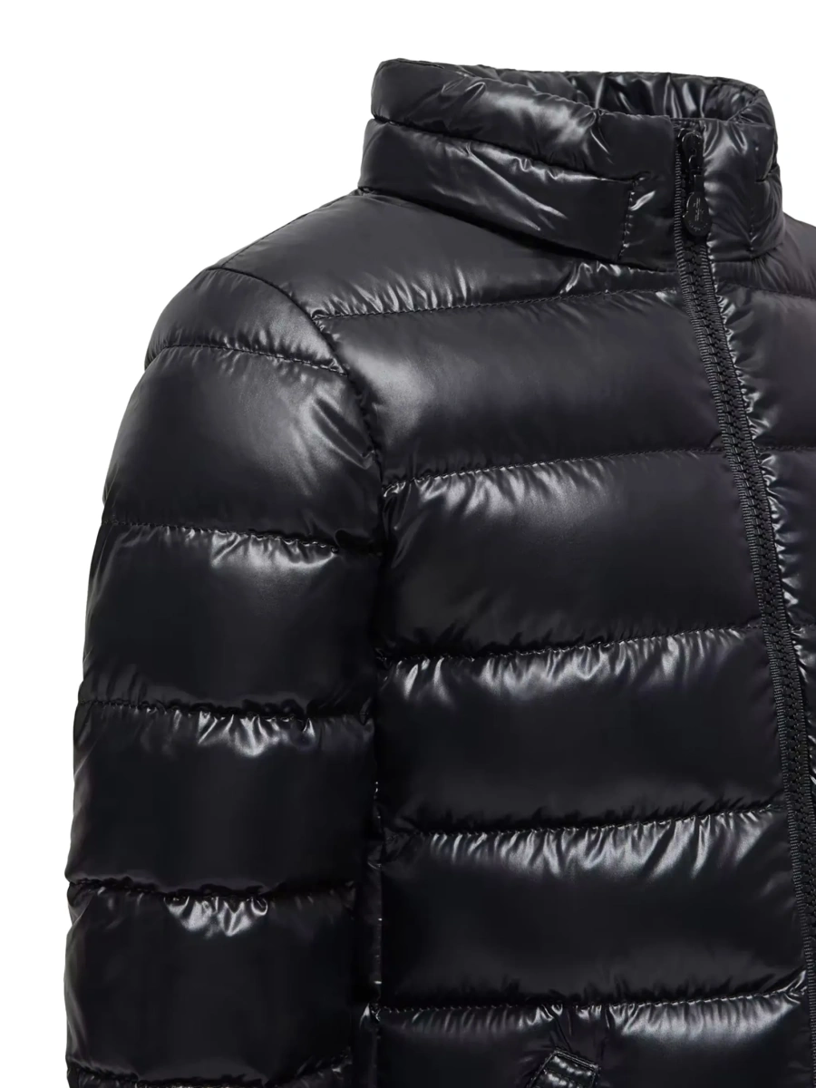 Geaca de iarna Moncler neagra din poliamida - Img 3