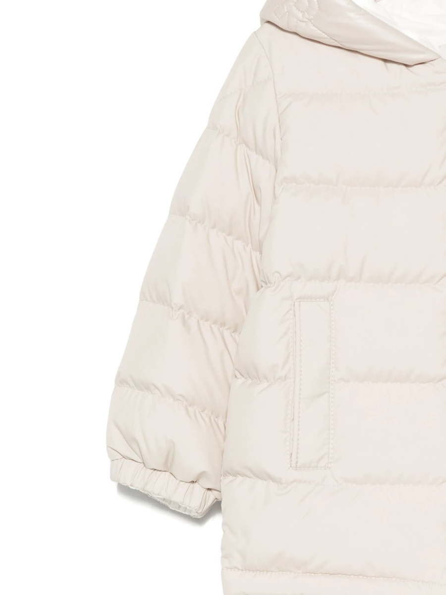 Geaca de iarna Moncler neutra din polyester - Img 3