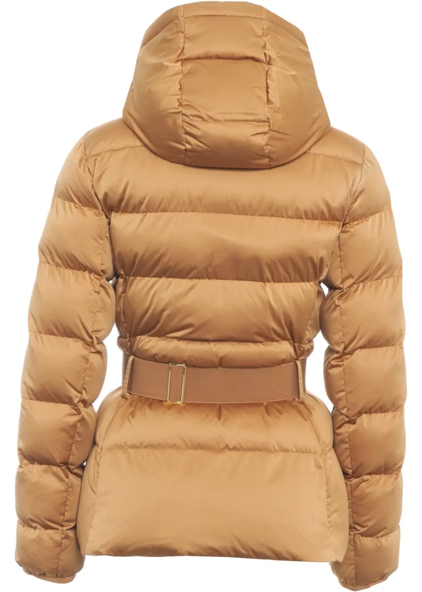 Geaca de Iarna Puffer jacket with waist belt - Img 3