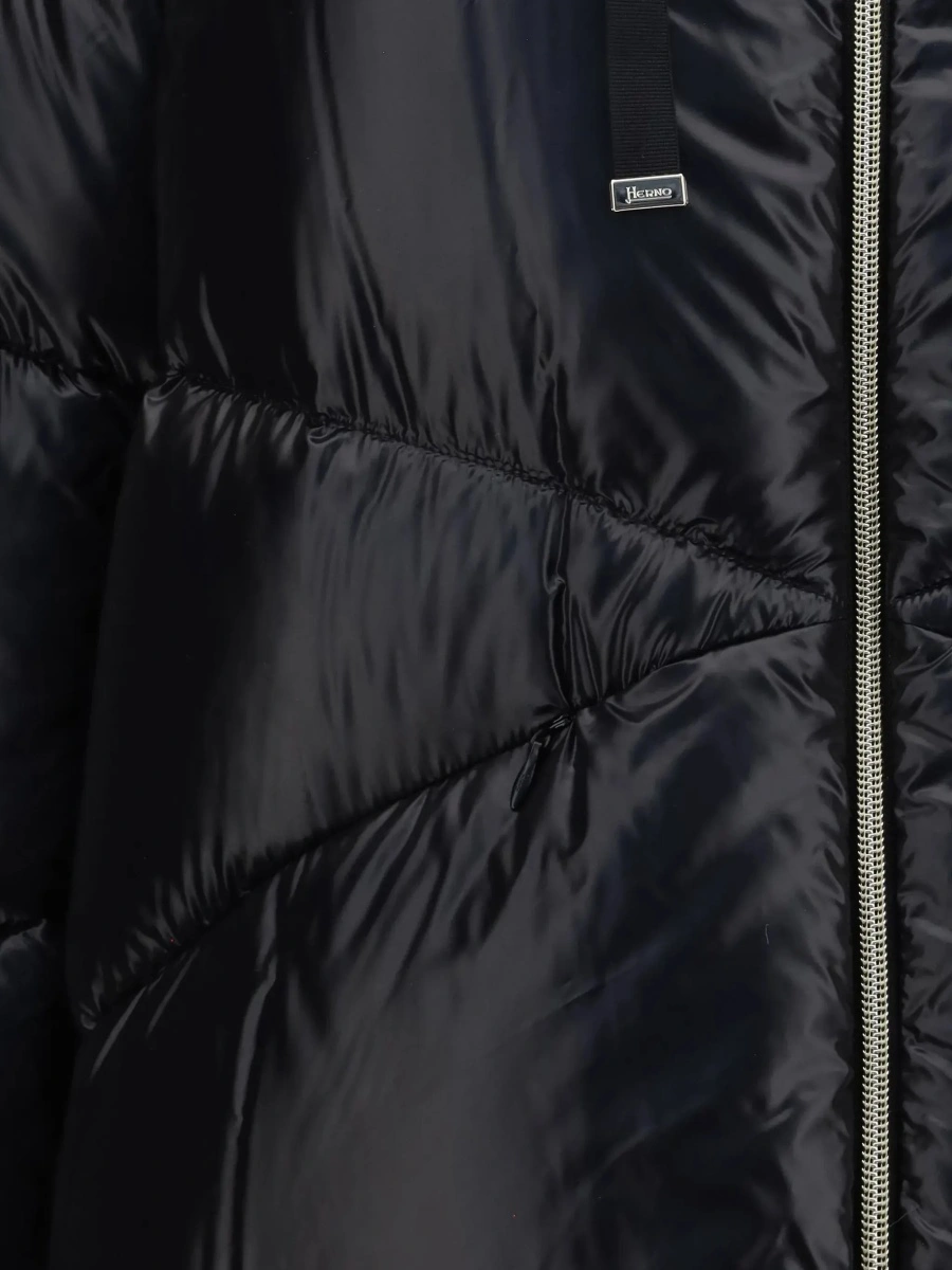 Geaca de Iarna Quilted drawstring down Jacket - Img 5