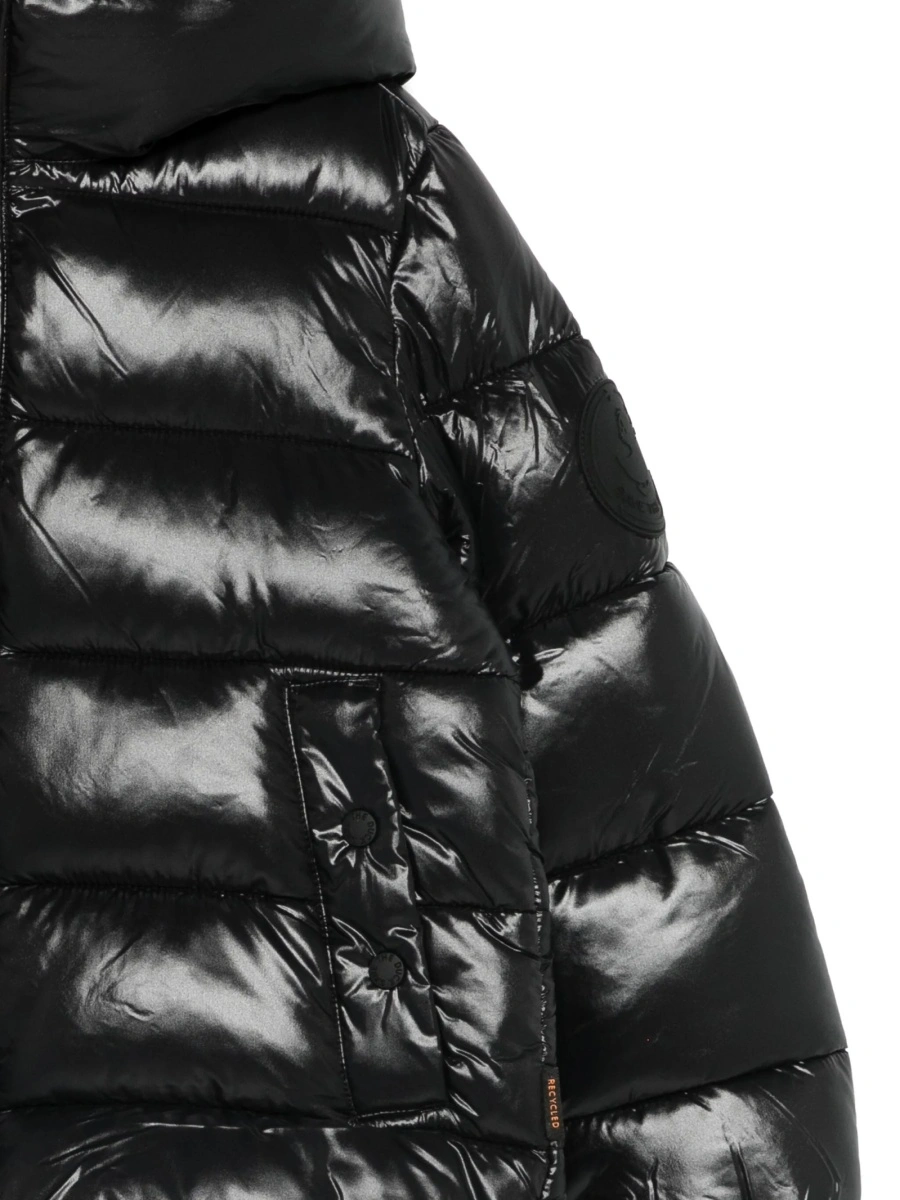 Geaca de iarna Save the Duck neagra din nylon - Img 3