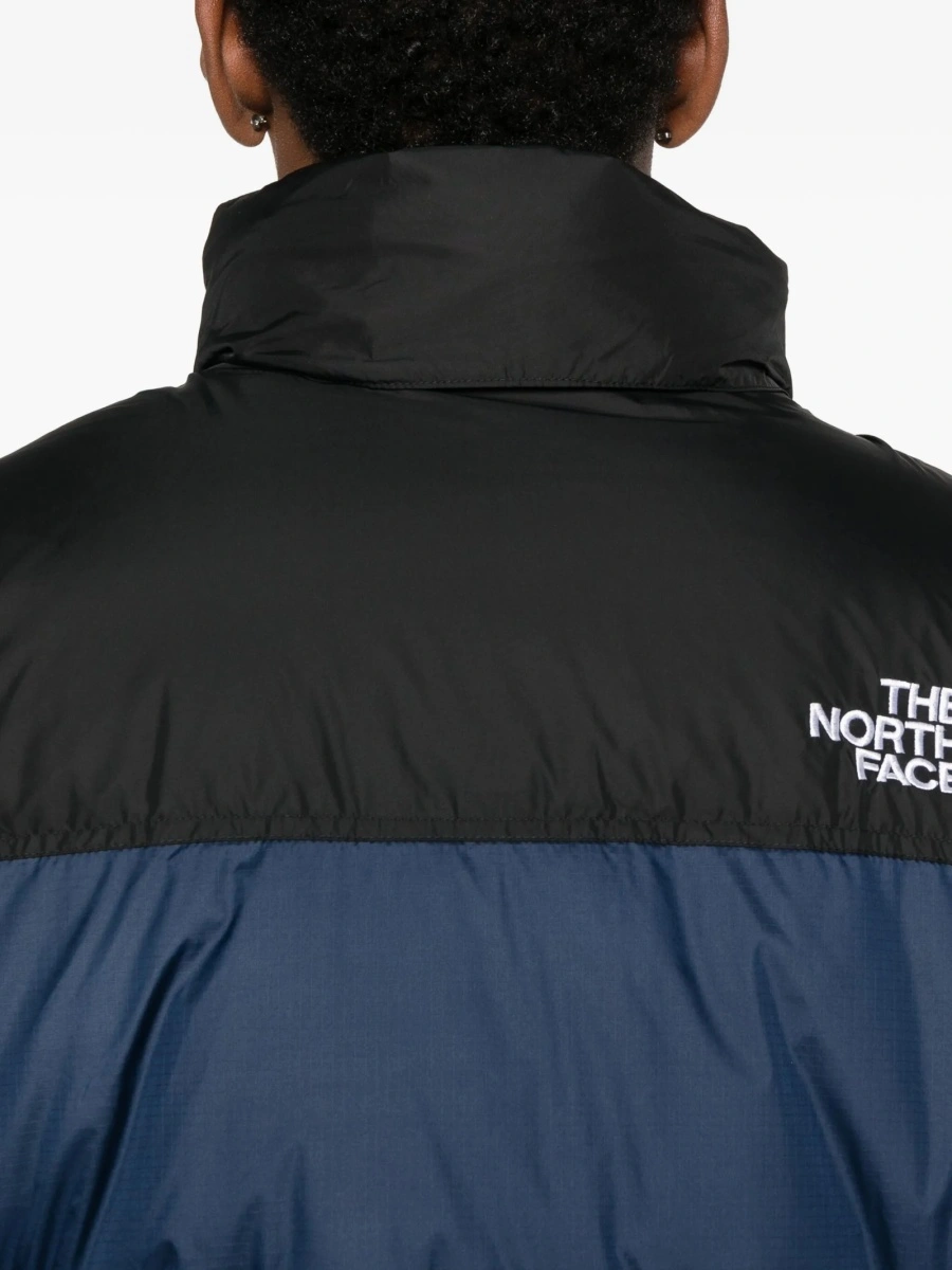 Geaca de iarna The North Face albastra din nylon si polyester - Img 9