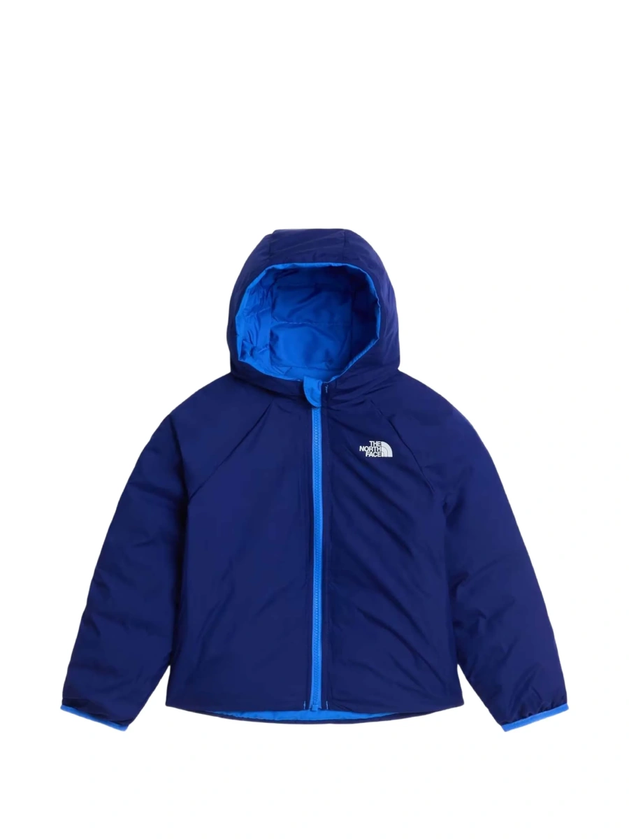 Geaca de iarna The North Face Kids albastra din poliester reciclat - Img 3