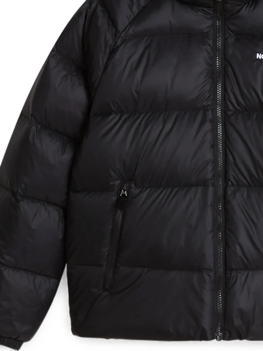 Geaca de iarna The North Face Kids neagra din nylon - Img 4
