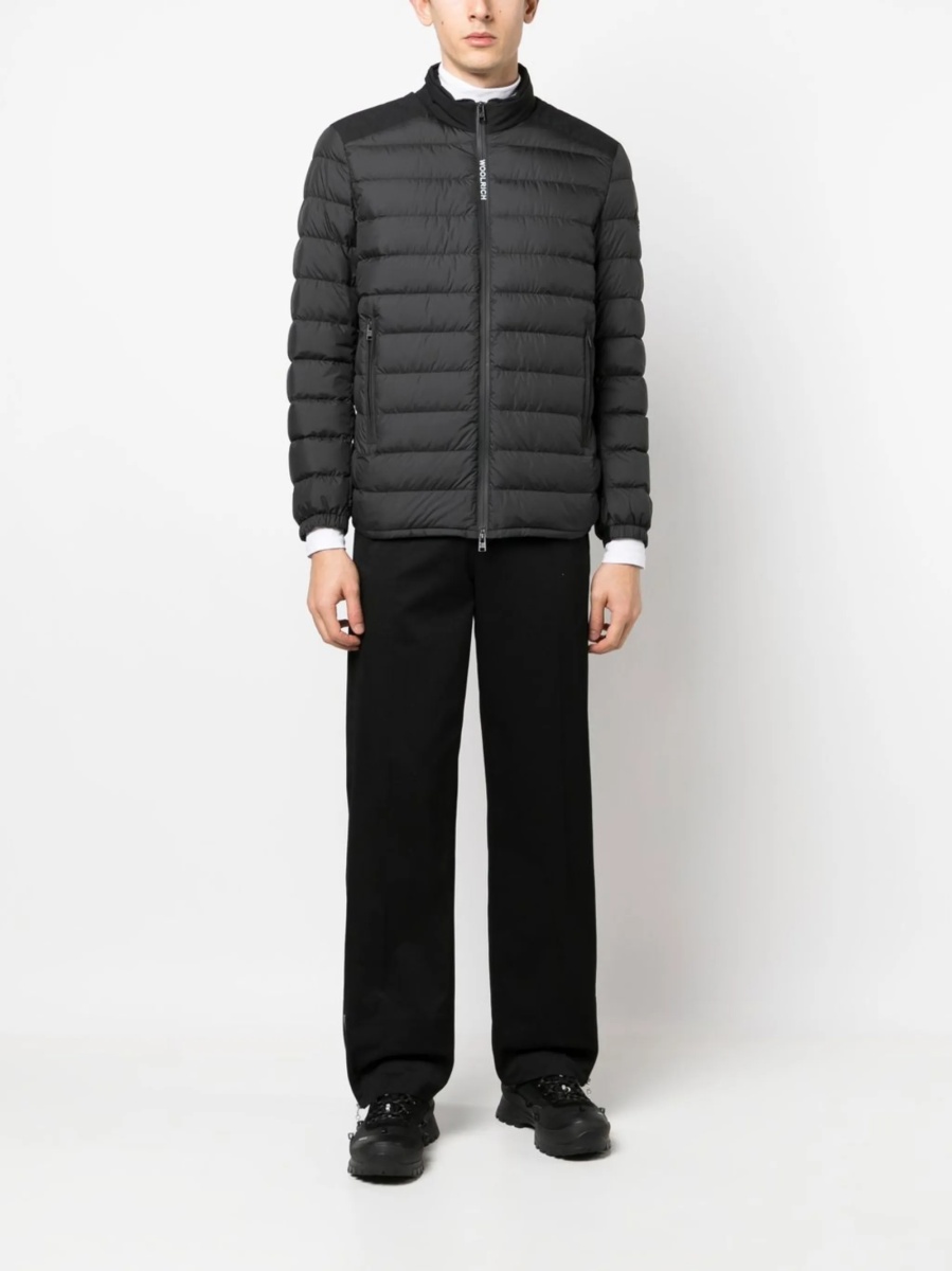 Geaca de iarna Woolrich neagra din polyester - Img 2