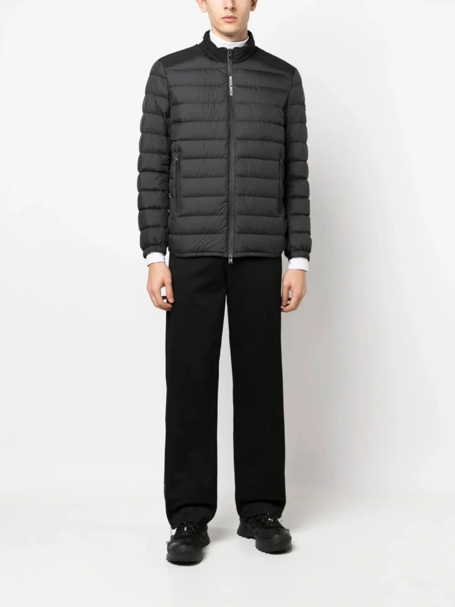Geaca de iarna Woolrich neagra din polyester - Img 2